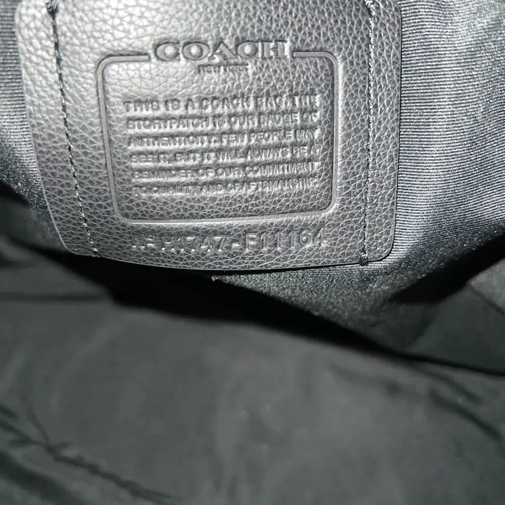 🔥🎁NWT! Coach Charles Men's Backpack/School Backpack Black Large Msrp:$550